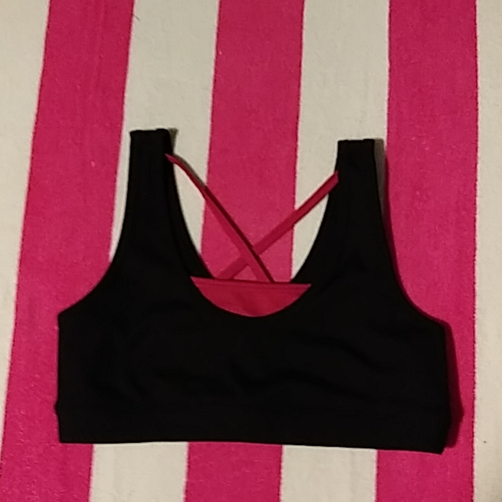 Rad and black girls bra